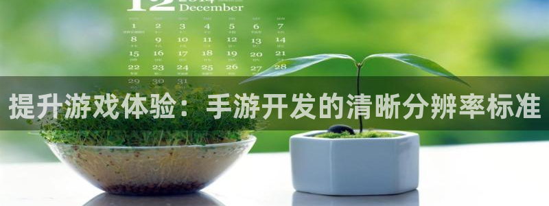 恩佐娱乐官方注册：提升游戏体验：手游开发的清晰分辨率标准